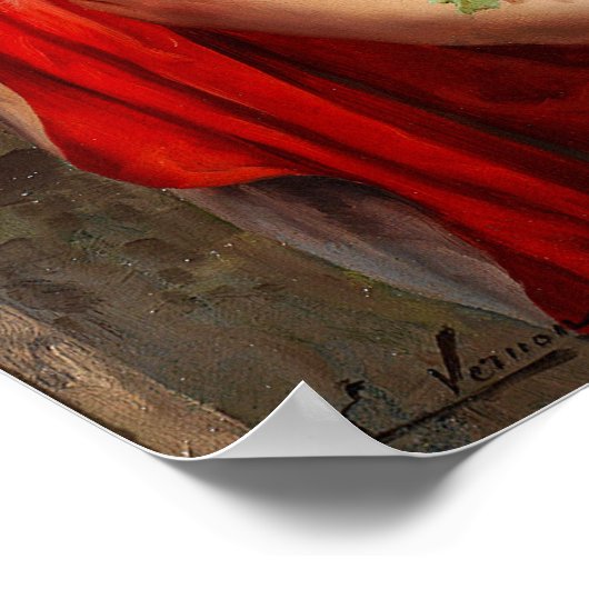 Emile Vernon Spring Poster (Ecke)