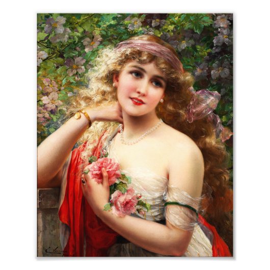 Emile Vernon Spring Print Fotodruck (Vorne)
