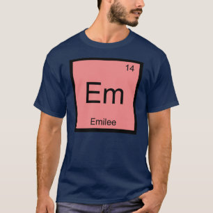 Emilee Name Chemie Element Periodensystem T-Shirt