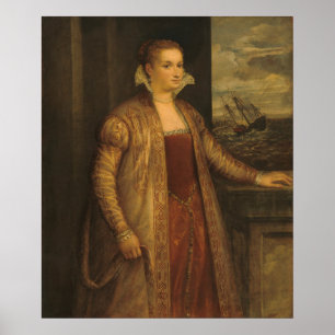 Emilia di Spilimbergo - Tizian Fine Art Poster