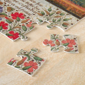 Emilia im Rose Garten Mittelalterliche Kunst Puzzle (Seite)