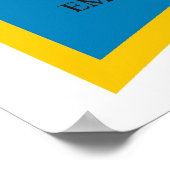 Emilia Romagna Italien Region Poster (Ecke)