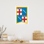 Emilia Romagna Italien Region Poster (Küche)