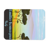 Emilia-Romagna Italien Reiseplakat Magnet (Horizontal)