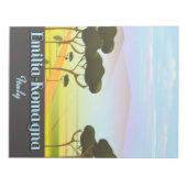 Emilia-Romagna Italien Reiseplakat Notizblock (Vorderseite)