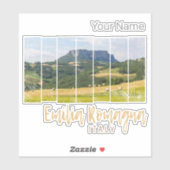 Emilia-Romagna Landschaft Italien Vintag Souvenir Aufkleber (Blatt)