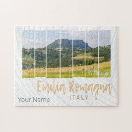 Emilia-Romagna Landschaft Italien Vintag Souvenir Puzzle