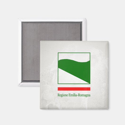 Emilia-Romagna Magnet (Vorderseite/Rückseite)
