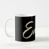 Emilia white gold Handwriting Tasse Kaffeetasse (Links)