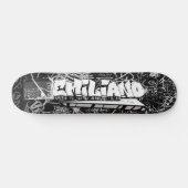 Emiliano Graffiti Custom Personalisiert Skateboard (Horizontal)