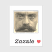 Emiliano Zapata Aufkleber (Blatt)