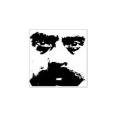 Emiliano Zapata Gummistempel (Prägung)