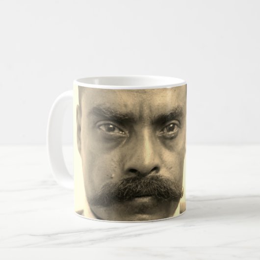 Emiliano Zapata Kaffeetasse (Vorderseite Links)