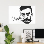 Emiliano Zapata Poster (Heimbüro)
