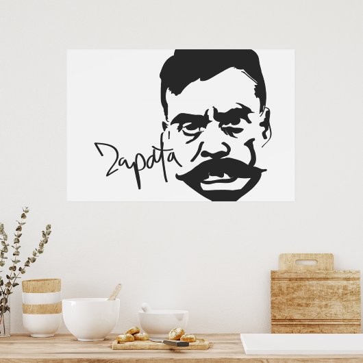 Emiliano Zapata Poster (Küche)
