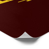 Emiliano Zapata Poster (Ecke)