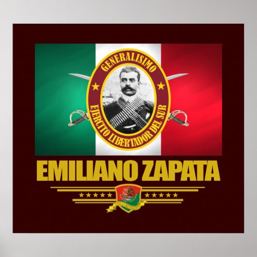 Emiliano Zapata Poster (Vorne)