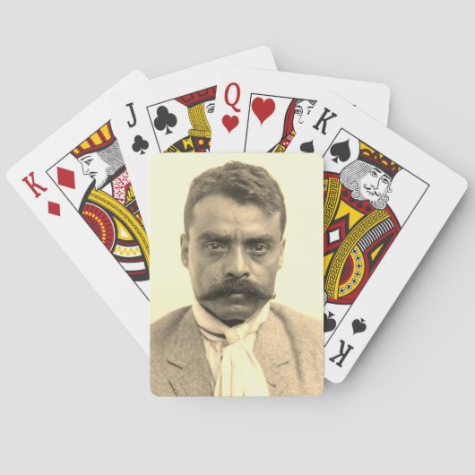Emiliano Zapata Spielkarten (Rückseite)
