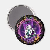Emilicous Rainbow Fairy Magnet (Vorderseite/Rückseite)