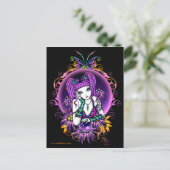 Emilicous Rainbow Fairy Postcard Postkarte (Stehend Vorderseite)
