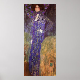 Emilie Floege von Gustav Klimt-Poster Poster