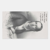 Emilie Luise Friderica Mayer Rechteckiger Aufkleber (Vorderseite)