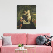 Emilie Marie Wasmann Leinwanddruck (Insitu (Wohnzimmer))