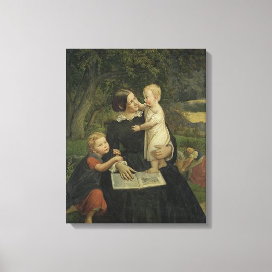 Emilie Marie Wasmann Leinwanddruck (Vorderseite)