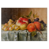 Emilie Preyer: Früchte mit Fliege Schneidebrett (Vorderseite)