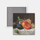 Emilie Preyer: Obst und Fly Magnet (Vorderseite/Rückseite)