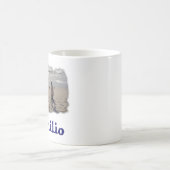 Emilio auf dem Strandrand, Emilio Kaffeetasse (Mittel)
