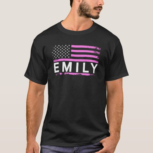 EMILY AMERICAN FLAG FOR EMILY T-Shirt (Vorderseite)
