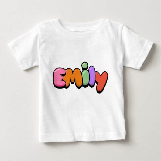Emily Baby T-shirt (Vorderseite)