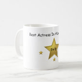 Emily-Bester Schauspielerin Kaffeetasse (Vorderseite Links)