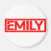 Emily Briefmarke Magnet (Vorne)