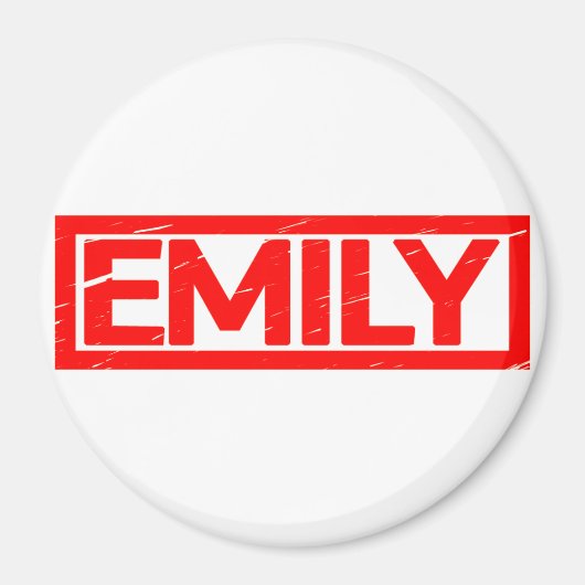 Emily Briefmarke Magnet (Vorne)