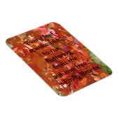 Emily Bronte Autumn Zitat Magnet (Rechte Seite)