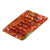 Emily Bronte Autumn Zitat Magnet (Linke Seite)