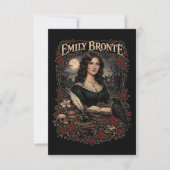 Emily Brontë Dankeskarte (Vorderseite)