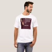 Emily Bronte & Famous Our Souls Zitat T-Shirt (Vorne ganz)