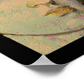 Emily Bronte mit Heathcliff und Cathy Poster (Ecke)