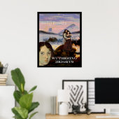 Emily Bronte mit Heathcliff und Cathy Poster (Heimbüro)