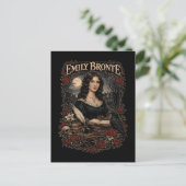 Emily Brontë Postkarte (Stehend Vorderseite)