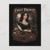 Emily Brontë Postkarte (Vorderseite)