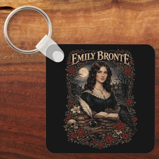 Emily Brontë Schlüsselanhänger (Vorderseite)