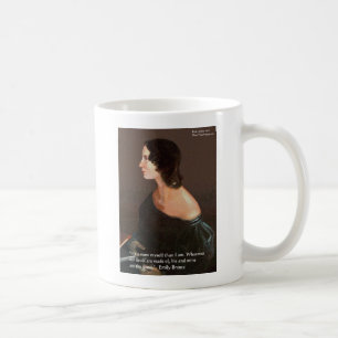 Emily Brontë "Seelen gleich" Liebeszitate Geschenk Kaffeetasse