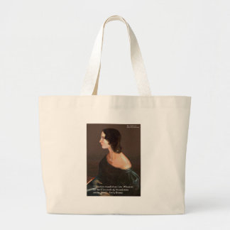 Emily Bronte "Souls Same" Liebe Kostenvoranschlag Jumbo Stoffbeutel