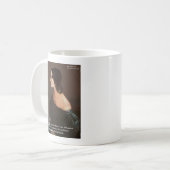 Emily Bronte "Souls Same" Liebe Kostenvoranschlag Kaffeetasse (Vorderseite Links)