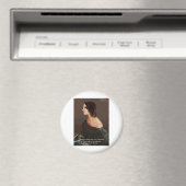 Emily Bronte "Souls Same" Liebe Kostenvoranschlag  Magnet (In Situ (Geschirrspüler))