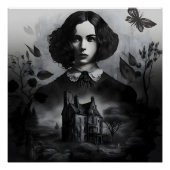 Emily Bronte, Viktorianisch Gothic Writer of Jane Poster (Vorderseite)